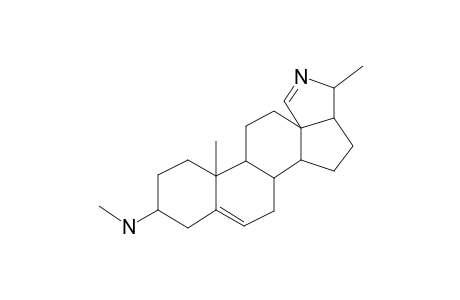 23-Norcona-5,18(22)-dienin-3-amine, N-methyl-, (3.beta.)-