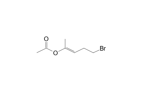 (1E)-4-Bromo-1-methyl-1-butenyl acetate