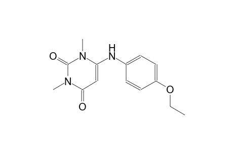 2,4(1H,3H)-pyrimidinedione, 6-[(4-ethoxyphenyl)amino]-1,3-dimethyl-