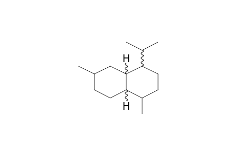1,6-Dimethyl-4-propan-2-yl-1,2,3,4,4a,5,6,7,8,8a-decahydronaphthalene