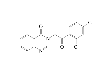 3-[2-(2,4-dichlorophenyl)-2-oxoethyl]-4(3H)-quinazolinone
