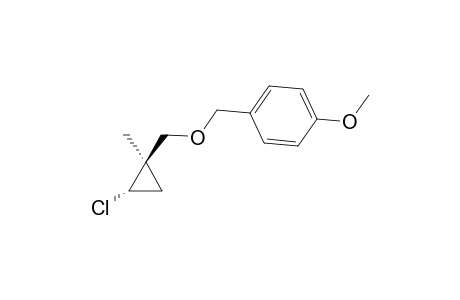 1-{[((1R*,2S*)-2-chloro-1-methylcyclopropyl)methoxy]methyl}-4-methoxybenzene