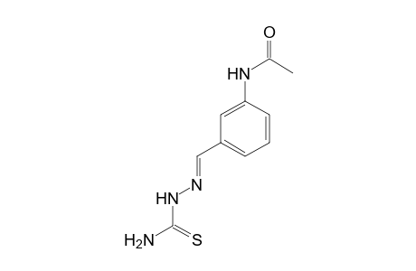 Acetamide, N1-(3-{[2-(aminocarbothioyl)hydrozono]methyl}phenyl)