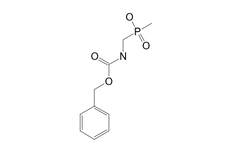 Methyl-[[N-(benzyloxycarbonyl)-amino]-methyl]-phosphonic-acid