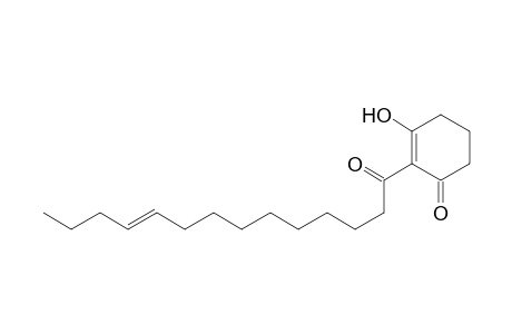 2-Cyclohexen-1-one, 3-hydroxy-2-(1-oxo-10-tetradecenyl)-, (E)-