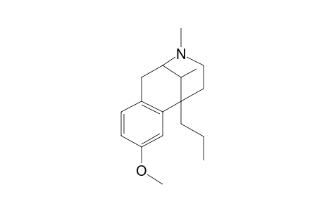 N-Methylpiperidino[2,4-B,C]-1,2,3,4-tetrahydro-3-methyl-4-propyl-6-methoxy-