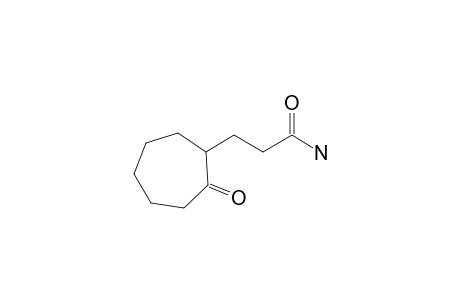 2-Oxo-1-cycloheptane-propionamide