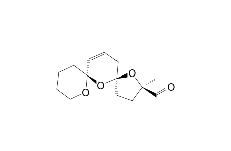 (2R*,5S*,7S*)-(2-METHYL-1,6,8-TRIOXASPIRO-[4.1.5.3]-PENTADEC-13-EN-2-YL)-METHANAL