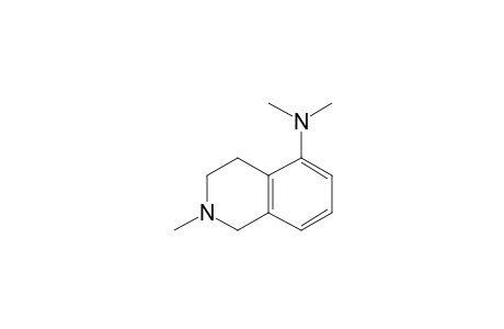 2-Methyl-1,2,3,4-tetrahydroisoquinolin-5-amine, N,N-dimethyl-