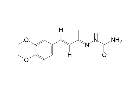 trans-4-(3,4-dimethoxyphenyl)-3-buten-2-one, semicarbazone