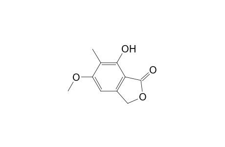 1(3H)-Isobenzofuranone, 7-hydroxy-5-methoxy-6-methyl-