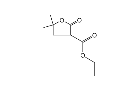 5,5-dimethyl-2-oxotetrahydro-3-fuoric acid, ethyl ester