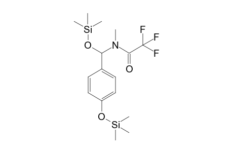 2,2,2-trifluoro-N-methyl-N-(((trimethylsilyl)oxy)(4-((trimethylsilyl)oxy)phenyl)methyl)acetamide