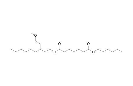 Pimelic acid, hexyl 3-(2-methoxyethyl)nonyl ester