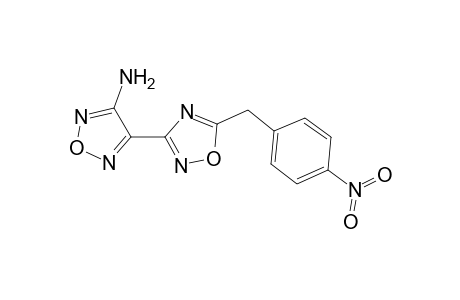 4-[5-(4-nitrobenzyl)-1,2,4-oxadiazol-3-yl]-1,2,5-oxadiazol-3-amine