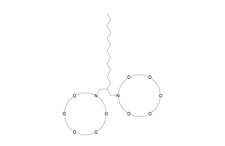 N,N'-(2-dodecylpropane-1,3-diyl)bis(monoaza-18-crown-6)