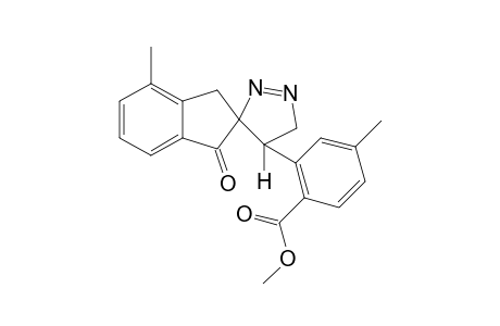 4-(2-METHOXYCARBONYL-5-METHYL)-4'-METHYL-SPIRO-(3H-4,5-DIHYDROPYRAZOL-3,2'-INDANE-1'-ONE