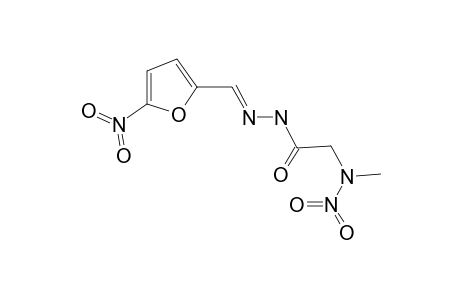 Acetohydrazide, 2-(N-methyl-N-nitroamino)-N2-(5-nitrofurfurylideno)-