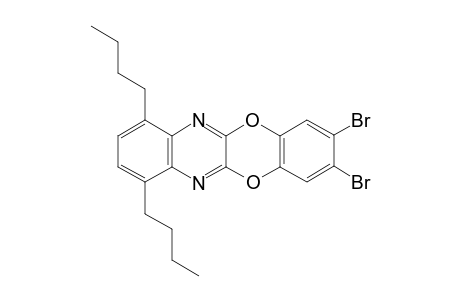 2,3-dibromo-7,10-dibutylbenzo[5,6][1,4]dioxino[2,3-b]quinoxaline