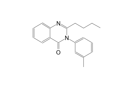 2-butyl-3-(3-methylphenyl)-4(3H)-quinazolinone