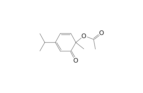 6-ACETOXY-3-ISOPROPYL-6-METHYL-CYCLOHEXA-2,4-DIENONE