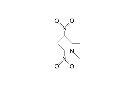 1,2-dimethyl-3,5-dinitropyrrole