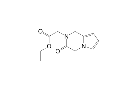 Pyrrolo[1,2-a]pyrazine-2(1H)-acetic acid, 3,4-dihydro-3-oxo-, ethyl ester