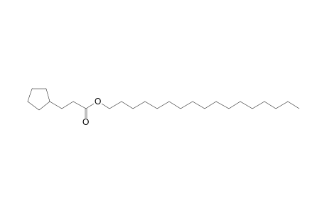 3-Cyclopentylpropionic acid, heptadecyl ester