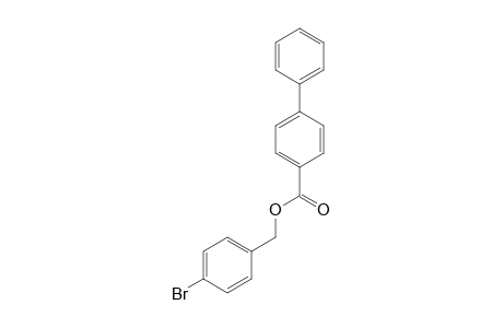 4-Bromobenzyl 4-biphenylcarboxylate