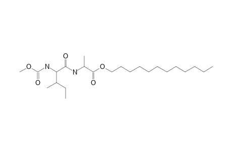 L-Isoleucyl-L-alanine, N-methoxycarbonyl-, dodecyl ester