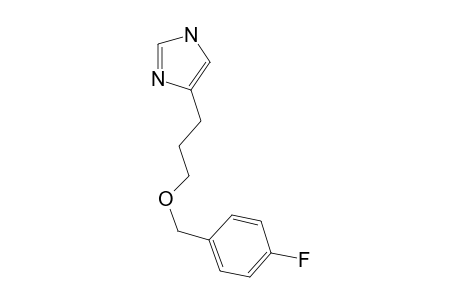 4-[3-(4-Fluorobenzyloxy)propyl]-1H-imidazole