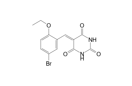 5-(5-Bromo-2-ethoxybenzylidene)barbituric acid