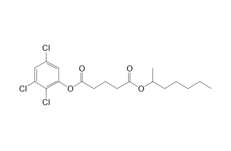 Glutaric acid, hept-2-yl 2,3,5-trichlorophenyl ester