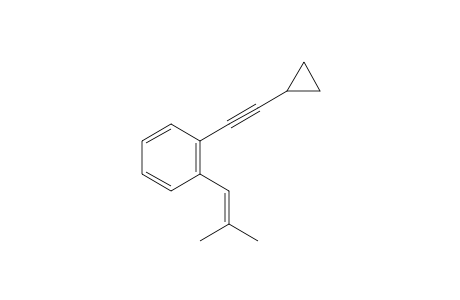 1-(Cyclopropylethynyl)-2-(2-methylprop-1-en-1-yl)benzene