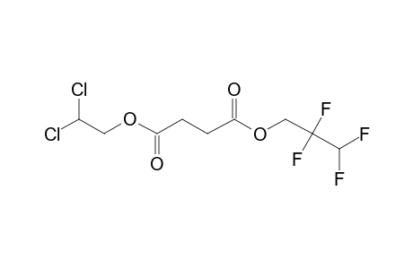 Succinic acid, 2,2,3,3-tetrafluoropropyl 2,2-dichloroethyl ester