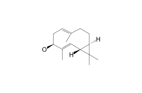 (-)-bicyclogermacra-1(10)(E),4(E)-dien-3.beta.-ol