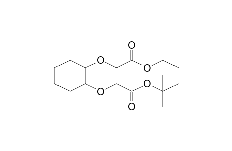 Cyclohexane, 1-(ethoxycarbonylmethoxy-2-(t-butoxycarbonylmethoxy)-