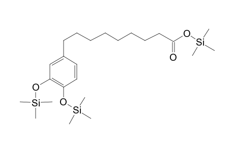 Trimethylsilyl 9-(3,4-bis[(trimethylsilyl)oxy]phenyl)nonanoate