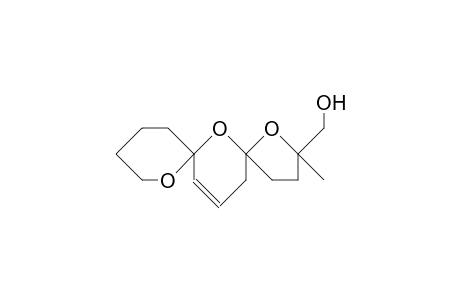 trans-2-Hydroxymethyl-2-methyl-1,6,8-trioxa-dispiro(4.1.5.3)pentadec-13-ene