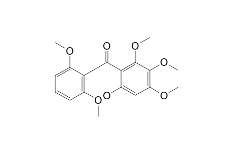 2-Hydroxy-2',4,5,6,6'-pentamethoxy-benzophenone