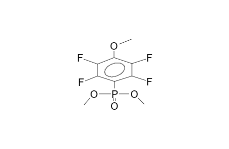 4-METHOXYTETRAFLUOROPHENYLPHOSPHONIC ACID, DIMETHYL ESTER