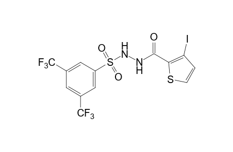 1-[(alpha,alpha,alpha,alpha',alpha',alpha'-HEXAFLUORO-3,5-XYLYL)SULFONYL]-2-(3-IODO-2-THENOYL)HYDRAZINE