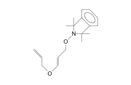 Allyl (E)-3-(1,1,3,3-tetramethyl-1,3-dihydro-isoindol-2-yloxy)-prop-1-enyl ether