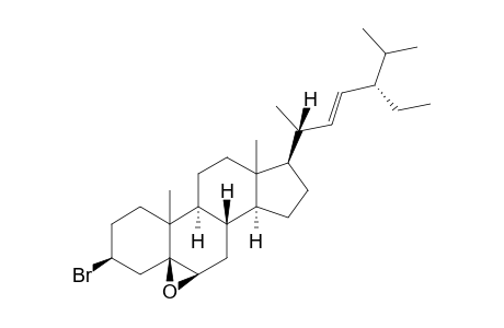 3-BETA-BROMO-5-BETA,6-BETA-EPOXY-STIGMAST-22-ENE