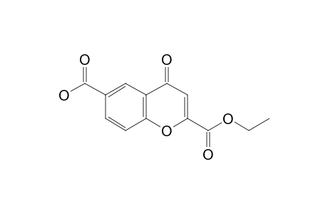 2-carbethoxy-4-keto-chromene-6-carboxylic acid