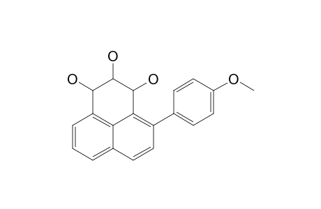 4-(4-Methoxyphenyl)-2,3-dihydro-1H-phenalene-1,2,3-triol