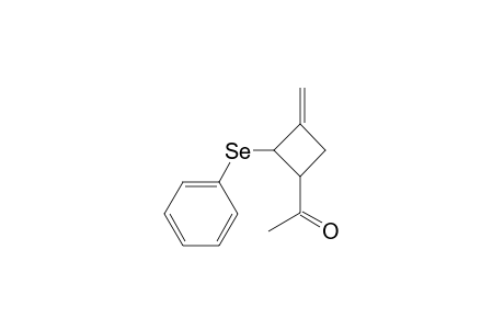 1-(3-Methylidene-2-phenylselanyl-cyclobutyl)ethanone