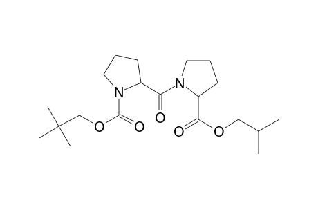 D-Prolyl-D-proline, N-neopentyloxycarbonyl-, isobutyl ester