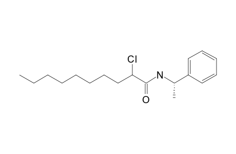 2-Chloranyl-N-[(1S)-1-phenylethyl]decanamide