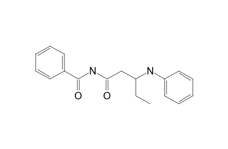 N-(3-Phenylamino-pentanoyl)-benzamide